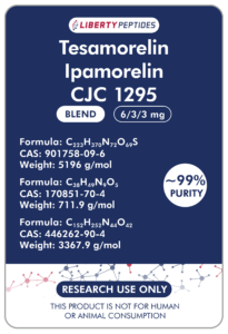 Tesa, Ipamorelin, CJC 1295 no DAC (6/3/3 mg Blend)
