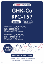 GHK-Cu, BPC-157 (20mg/5mg Blend)