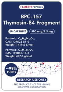 BPC-157, Thymosin-ß4 Fragment (500mcg/2.5mg Blend)