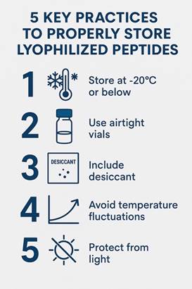 image 1 Storage of Lyophilized Peptides